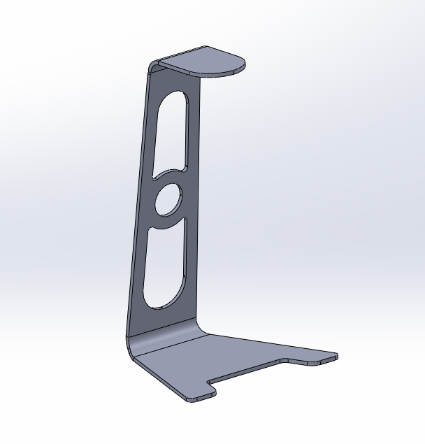 耳机支架金属板11